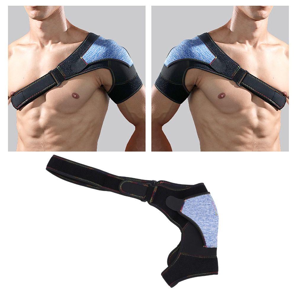 Sweat Absorbing Shoulder Support Wrap Adjustable Shoulder Protector New Shoulder Brace Unisex