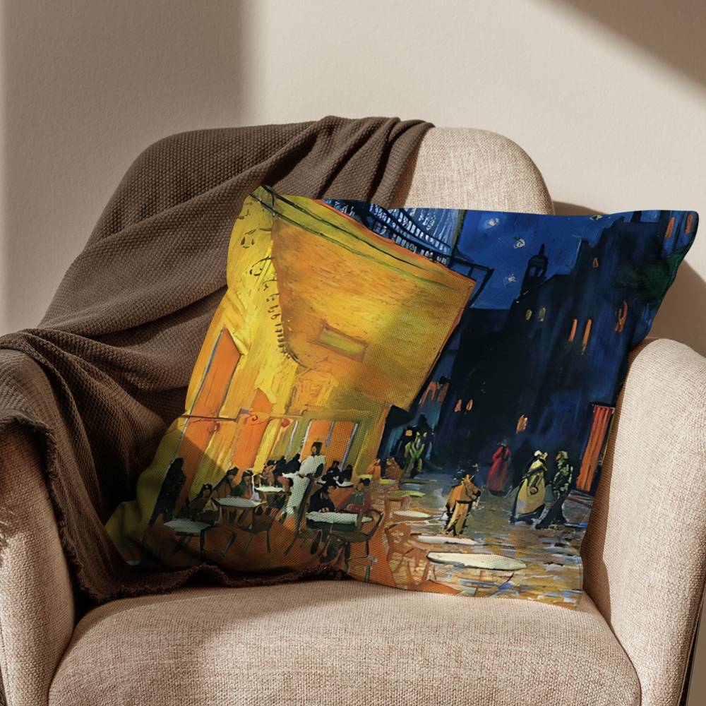 Vincent Sunflowers Van Gogh Pillow Case Office Cushions Suitable For Sofa Car Bedroom Decorative Cushion Cover