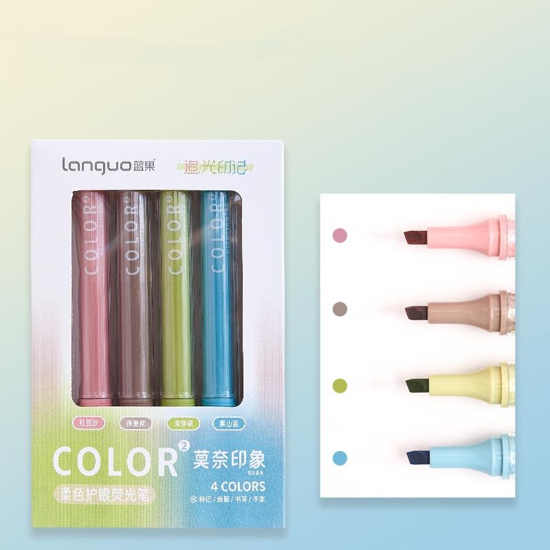 

Набор из 4 ручек-маркеров мягкого цвета, мягкая кисть, художественный маркер для школы рисования, рисования