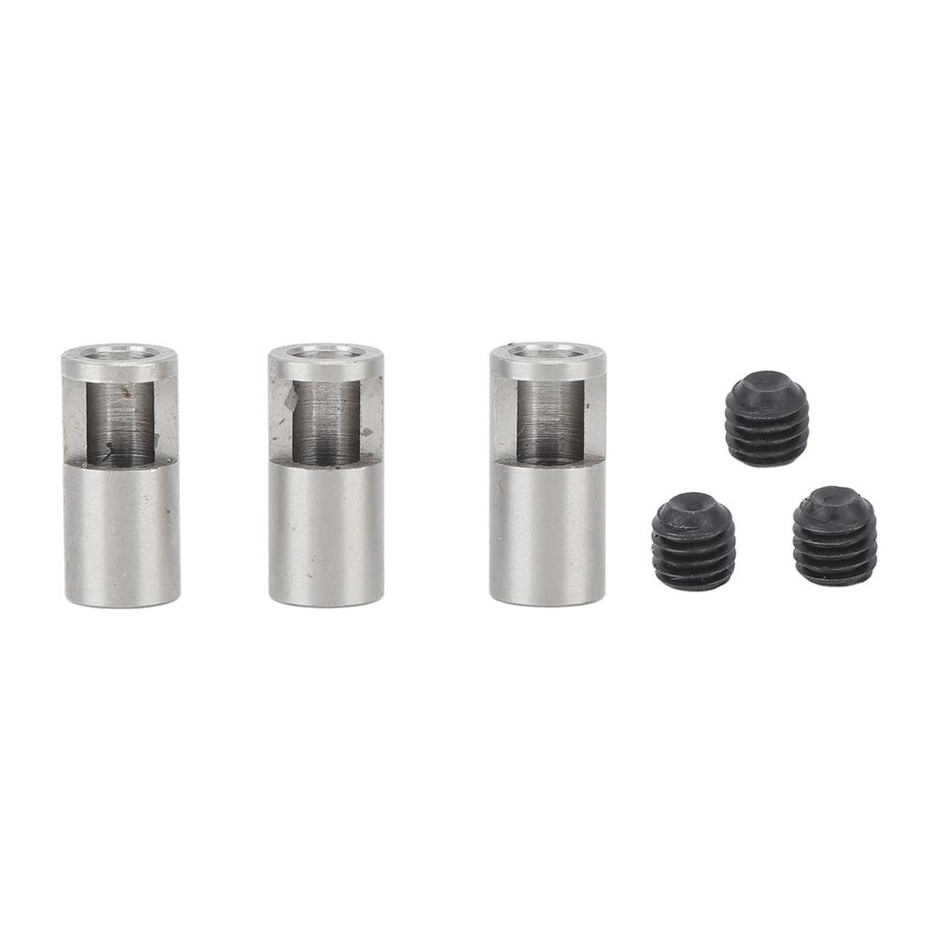 3PCS 8MM to 5MM Pinion Reducer Sleeve Part for Sledge Remote Control Car M1.0 M1.5 Mold 8MM Motor Teeth