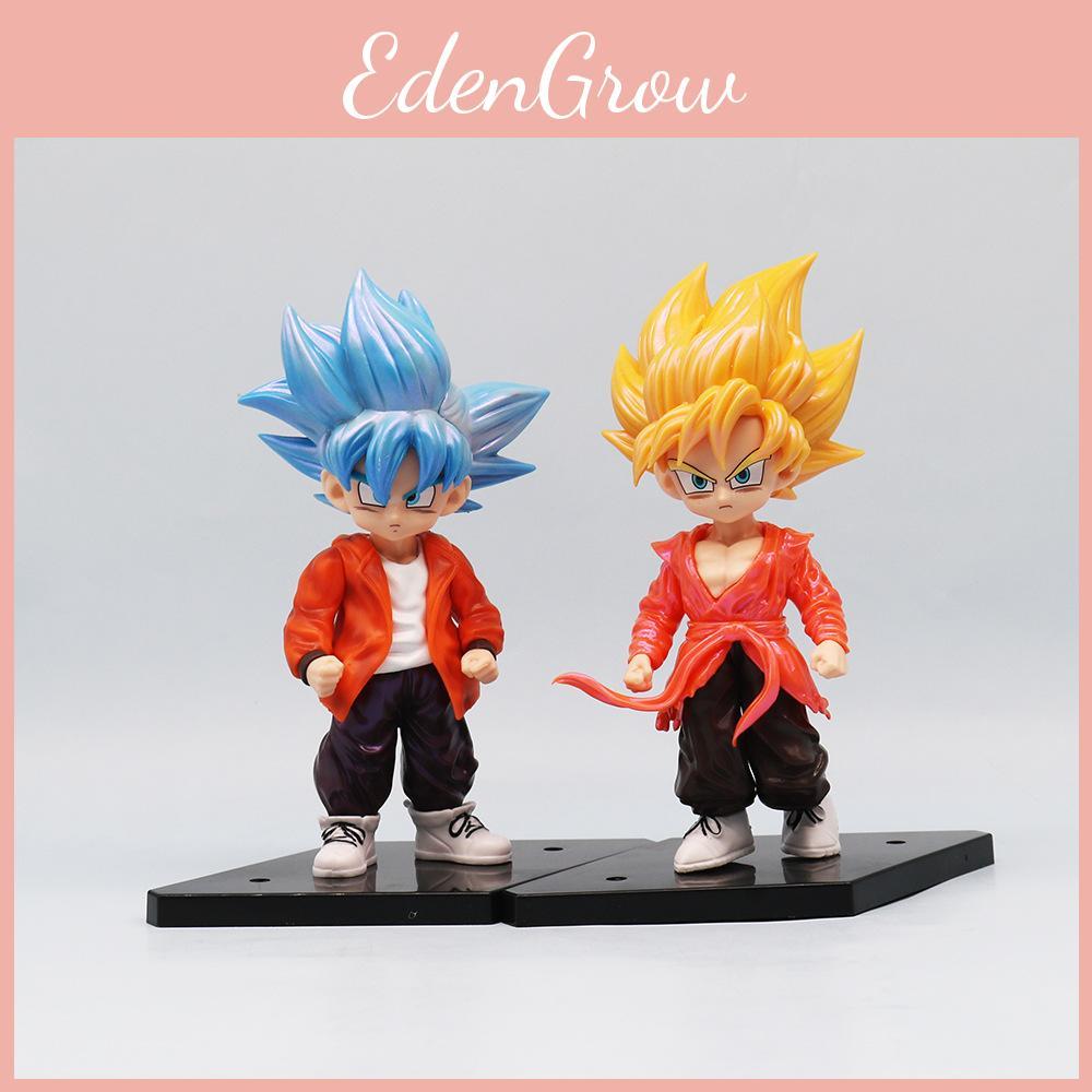 Eye-catching Q Version Goku Figurine From Dragon Ball Z With Wonderful Craftsmanship For Collecting