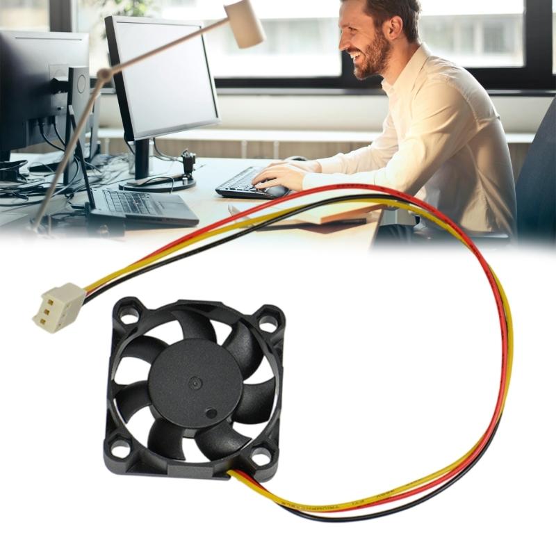 4010 40x40x10 Cooling Fan 3Pin Connector 12V Brushless Fan for 3D Printers and Mini Electronics