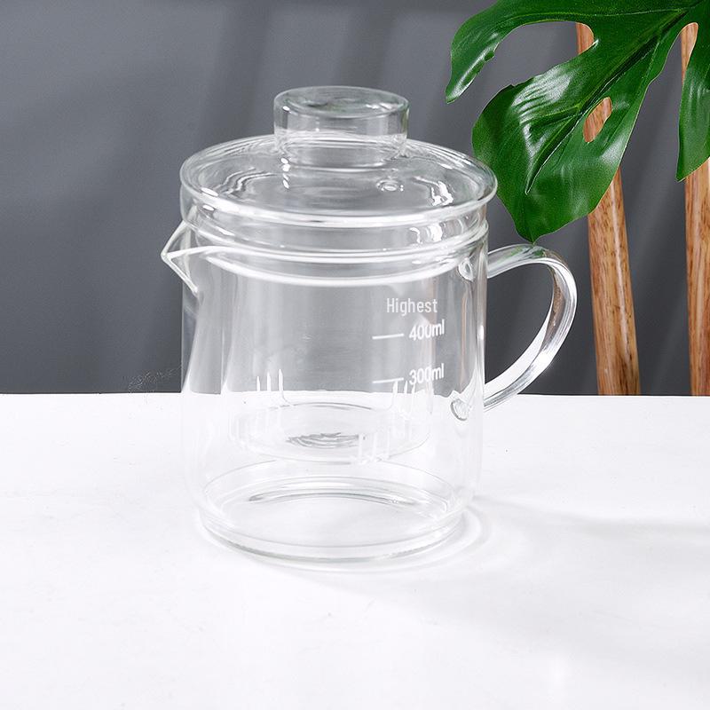 Mini ceașcă electrică de tocană din ceramică inteligentă - Uz la birou și acasă pentru supă, terci, cuib de pasăre, aparat de ceai din sticlă