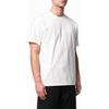 Y-3 Ärmellogo Einfarbig Rundhals-Pullover Kurzarm Regular T-Shirt Unisex T-Shirt Weiß DY7183