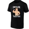 Swolier Than You Jesus Bodybuilder Bodybuilding Shirt