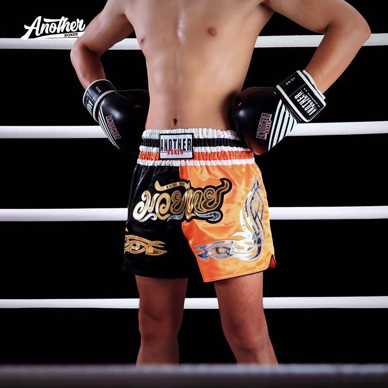 Pantalones Cortos de Boxeo Hombres Mujeres Muay Thai Entrenamiento Lucha Ropa Deportiva de Dos Tonos