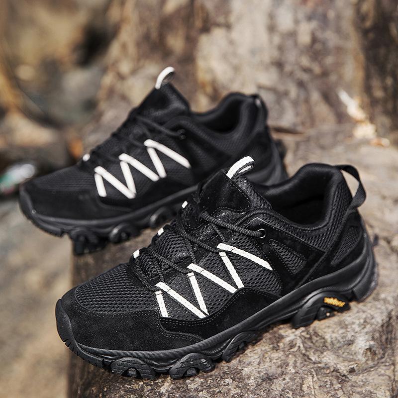 Pingreplace popular niche mountain high-top outdoor shoes camping casual non-slip hiking shoes hiking shoes for men and women couples