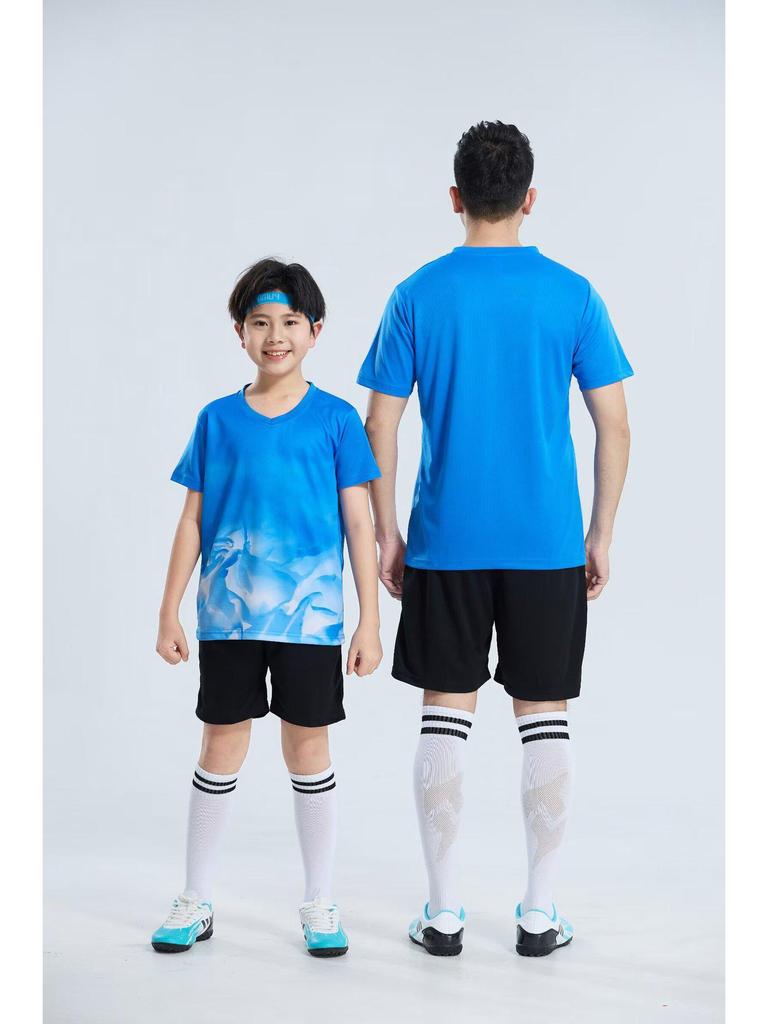 Breathable Football Team Jersey - Sports Training & Competition Set