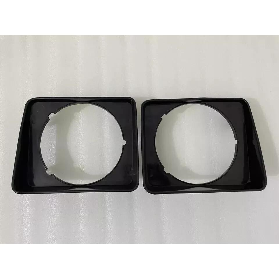 Suzuki Samurai Jimny Sierra SJ410 Headlamp Headlight Bezel Set Black |Fit