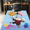 Alfons Aberg Pattern Rug, Indoor/Outdoor Mat, for Picnic, Gameroom, Bedroom, Office, Living Room, Home Decor Carpet, Birthday Gift