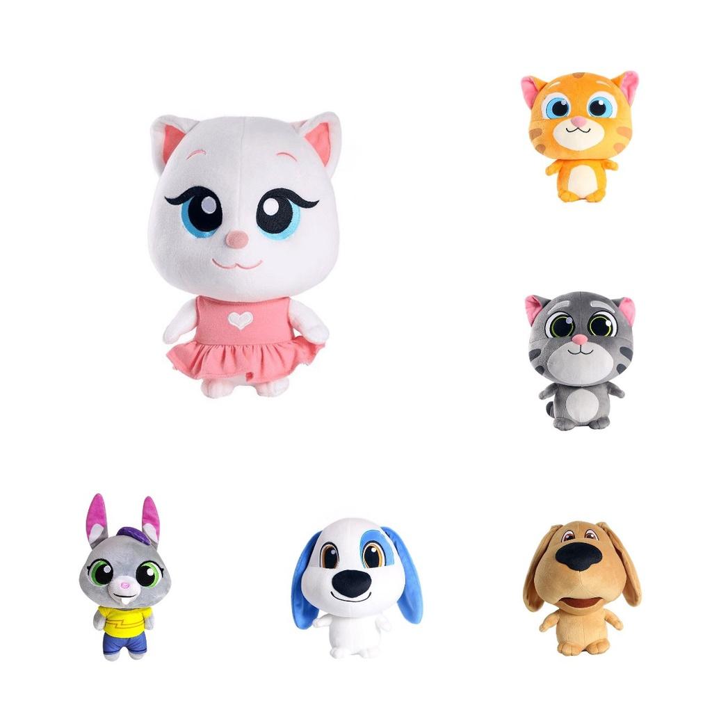 Adorable Talking Tom Cat Plush Doll Kids Toys Cartoon Animal Dog Toddler Gift