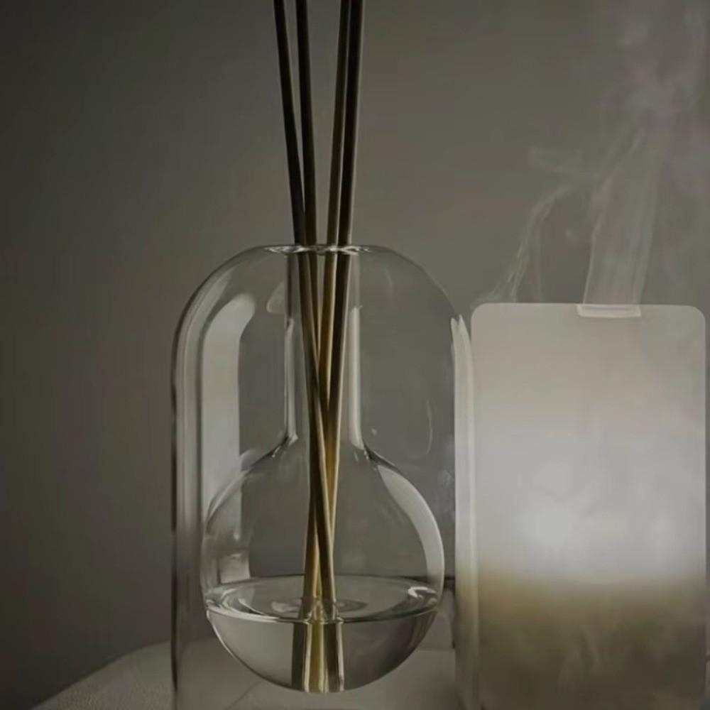 130/200ML Glass Essential Oil Diffuser Creative Essential Oil Evaporation Bottle  Bathroom