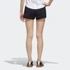 Adidas 3S Comfortable Simple Elastic Letter Three-Quarter Casual Shorts Women Shorts Black DY8665