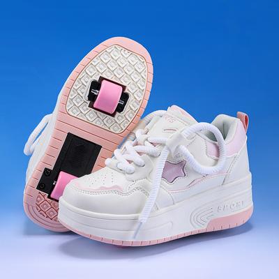 Pattini a rotelle Scarpe da ginnastica da donna con rotelle Pattini a rotelle da uomo Scarpe sportive da esterno Regali