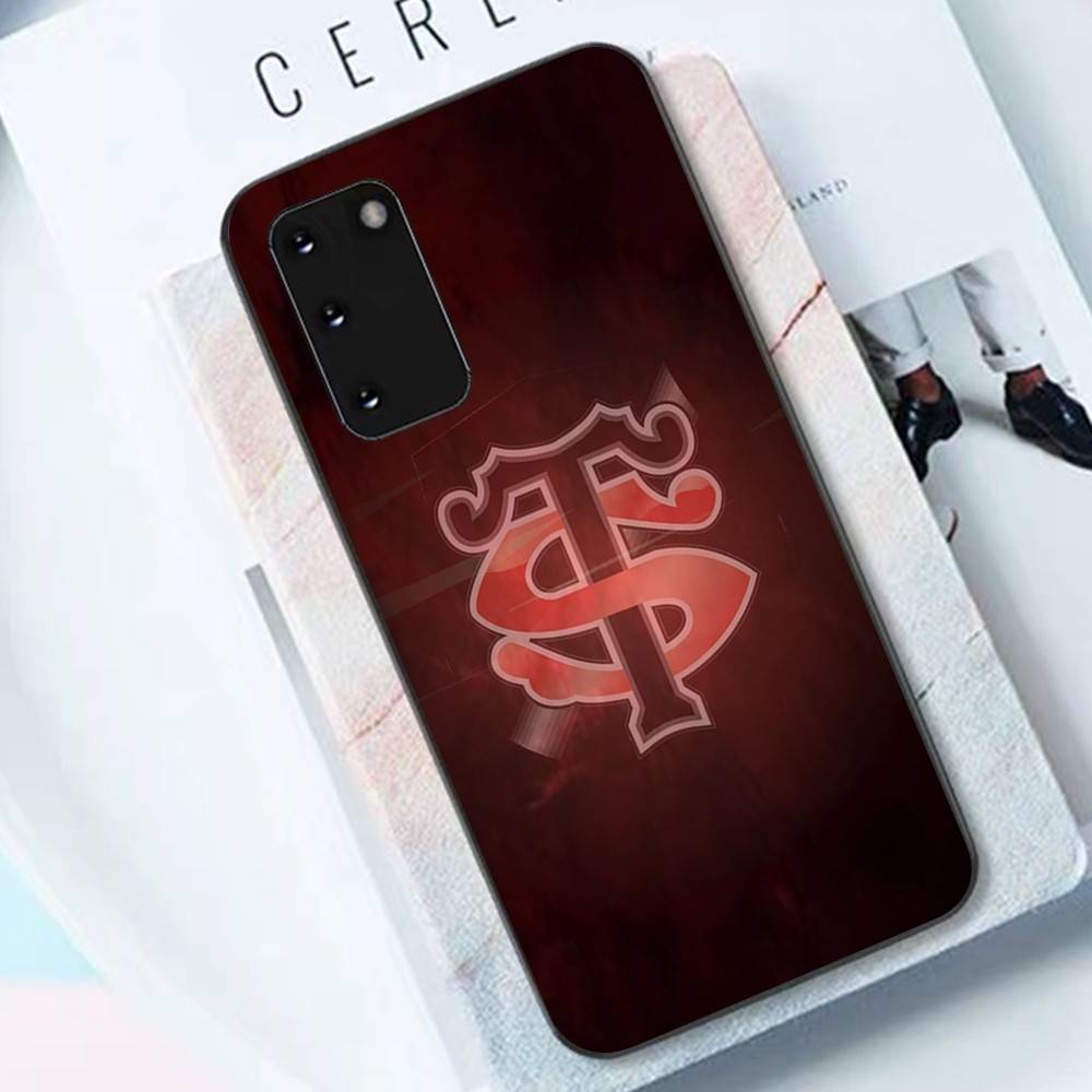 Stade-Toulousain Phone Case For Samsung S 24 Fe 25 Ultra Plus 20 Lite 21 30 22 23 24 22 Ultra 5G Fundas