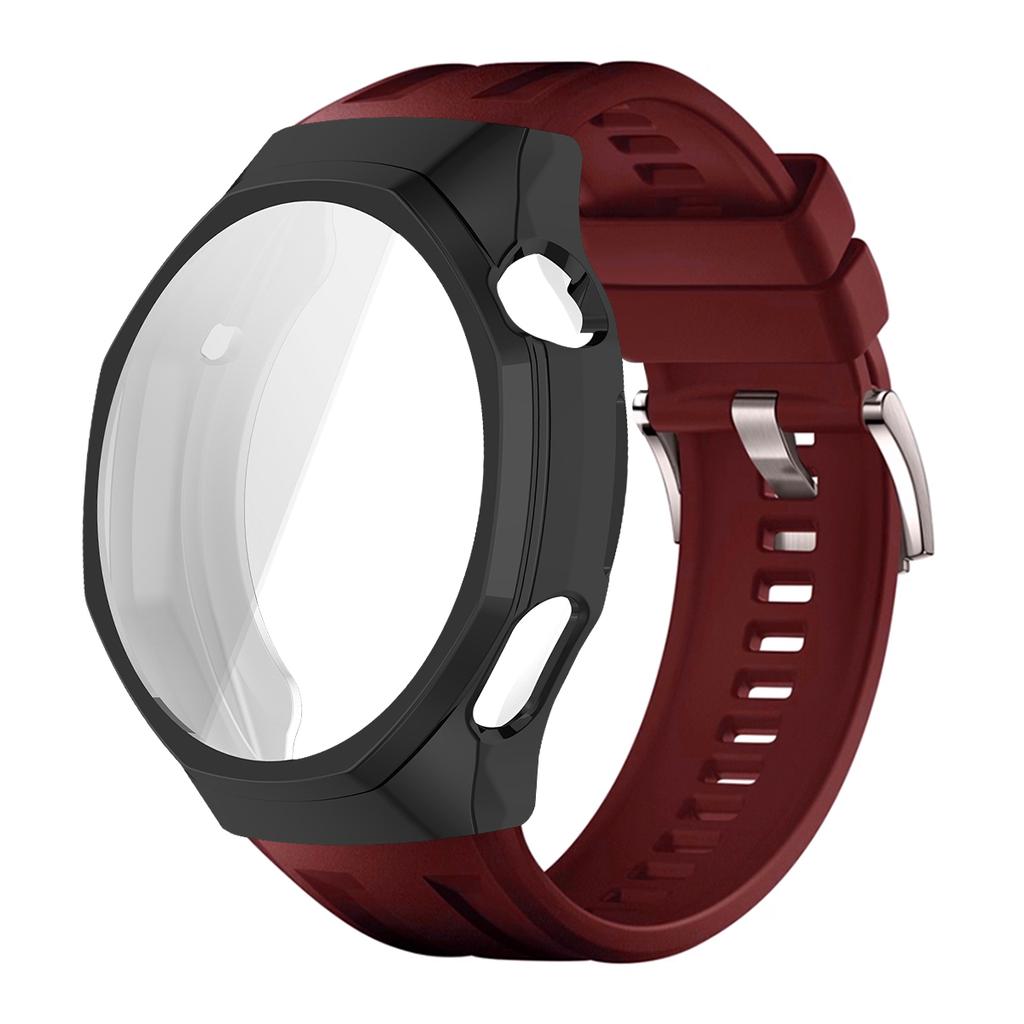 TPU Case+Silicone Strap For Huawei Watch GT6 Pro 46MM All-Around Screen Protective Cover Shell Sport Band Bracelet