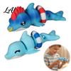 Dolphin Backpacks Pendant 3D Printed Articulated Figurine Swim Ring Fidget Toy Poseable Figure Flexible Joints Decor for Backpack Handbag