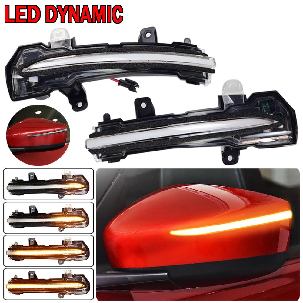 2PCS Dynamic Blinker Sequential Indicator LED Turn Signal Light For Nissan Kicks P15 Note E12 Bluebird Lannia Sylphy 2017 2018