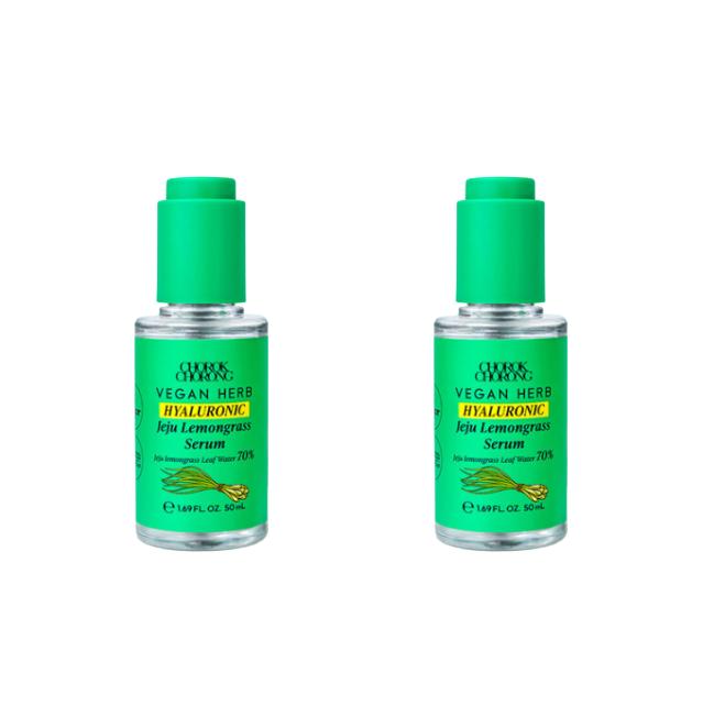 CHOROK CHORONG Vegan Herb Hyaluronic Jeju Lemongrass Serum 50ml (3 Options)