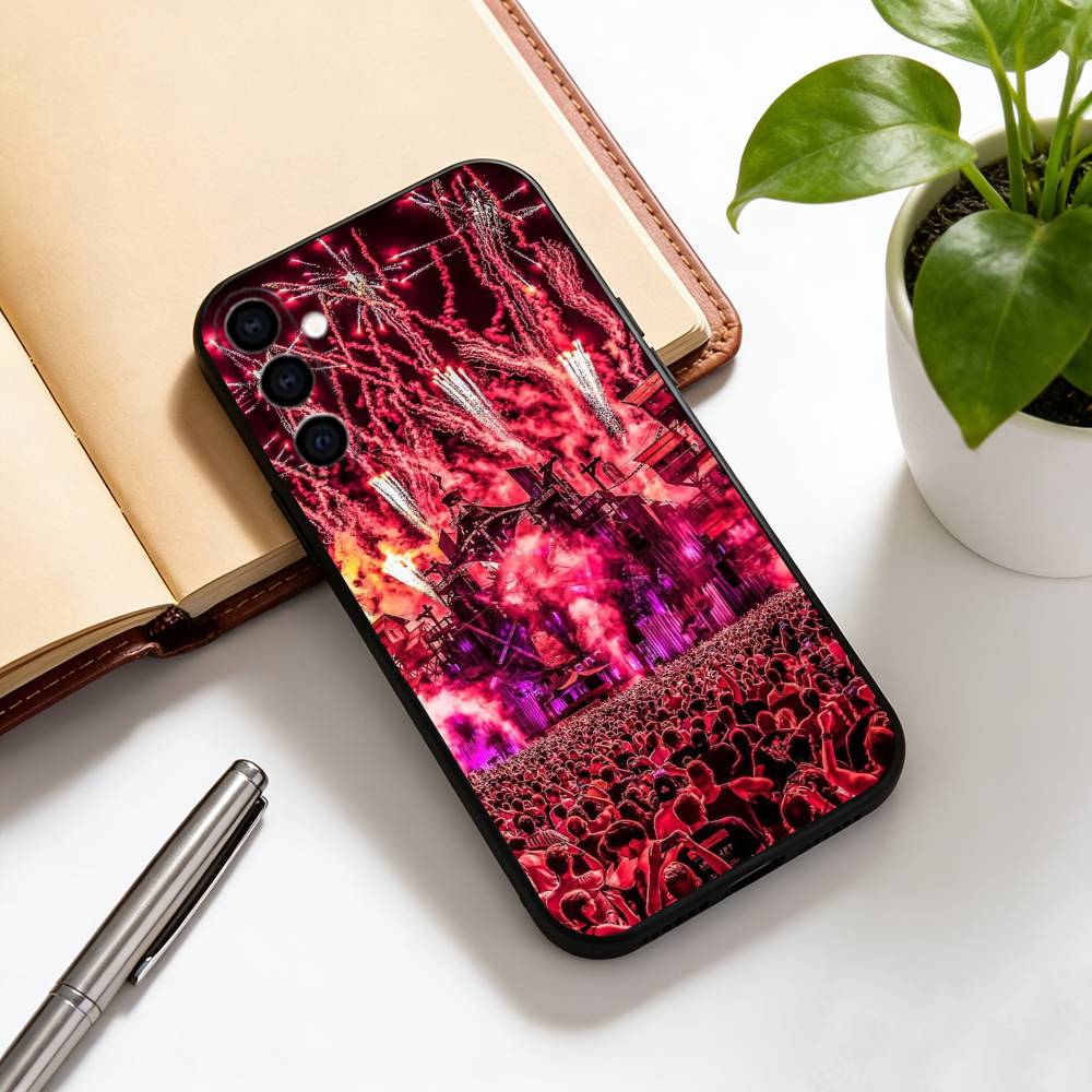 

Music Festival Phone Case For Samsung Galaxy A73,A72,A71,A70,A53,A52,A51,Others Soft Black Cover Samsung a72