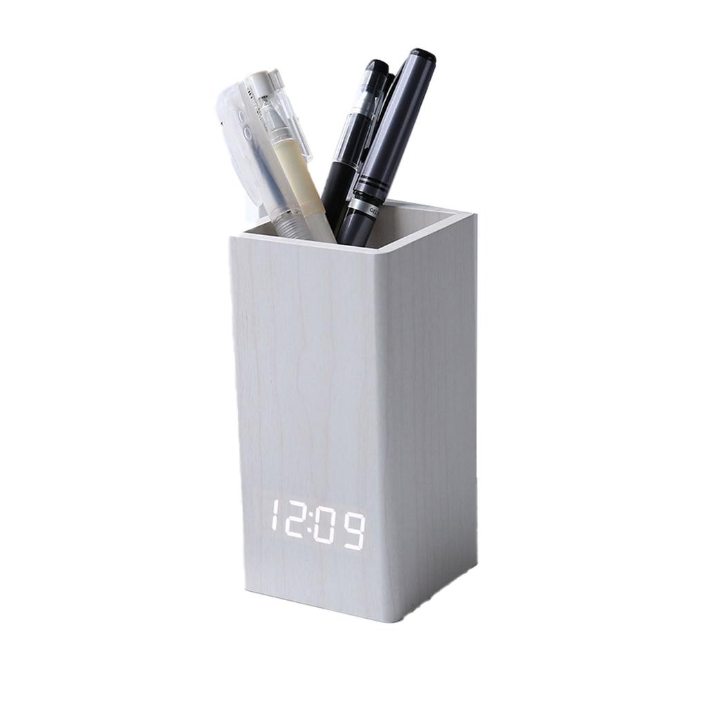 LED Electronic Clock Smart Alarm Clock Battery Plug-in -use Clock LED Countdown