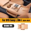 Center Console Mat Silicone Full-coverage for BYD Song L DM-i 2026 2025 2024 Wireless Charging Cup Holder Pad Protector Cover