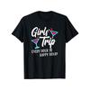 Women'S Funny Girls Trip T-Shirt - "Every Hour Is Happy Hour" Martini Graphic Tee