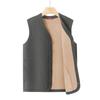 YUZHAOLIN Men's Fleece Lined Thermal Cardigan Vest