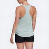 Adidas Letter Logo Printed Sports Tank Top Women Tops Green FM6360