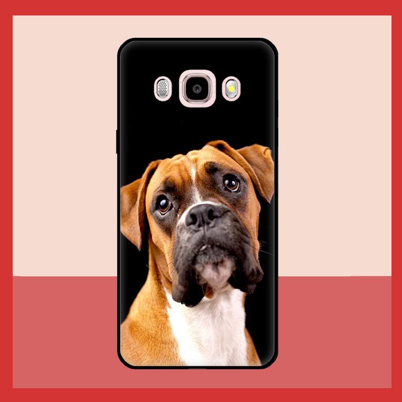 Boxer Dog Case For Samsung Galaxy J6 J4 Plus A6 A7 A8 A9 J8 2018 J3 J5 J7 2017 J1 A3 A5 2016 Cover
