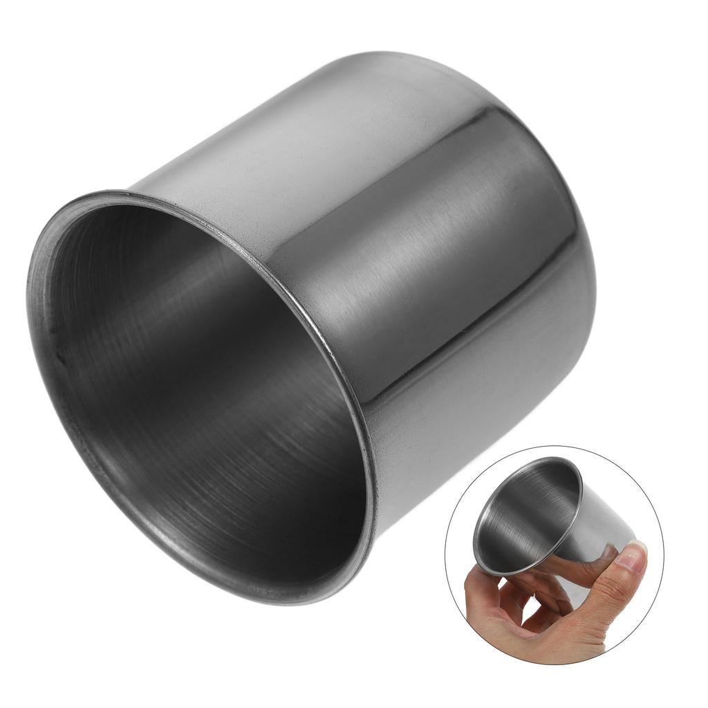 1pcs Rice Measuring Cup 150Ml Stainless Steel Kitchen Measurement Tool For Flour Beans Water Storage Cooking Commercial Use