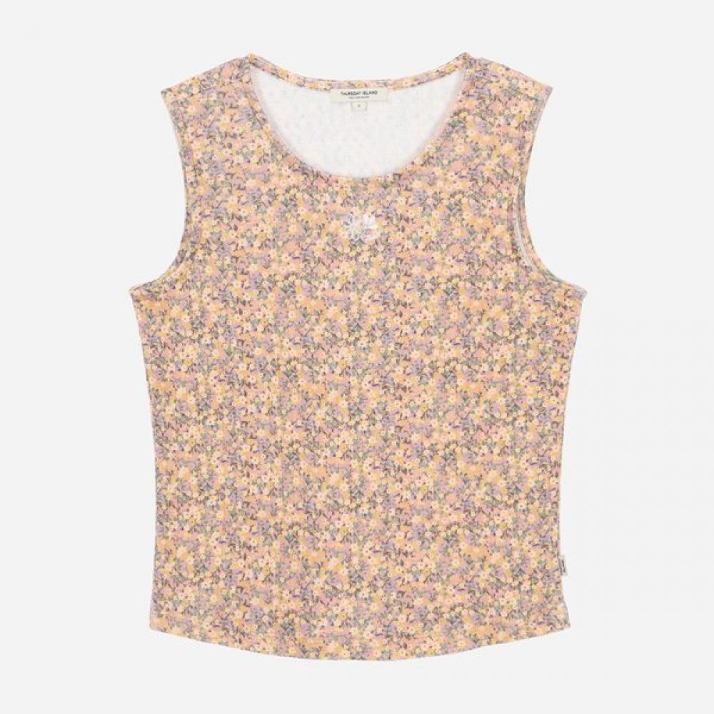 Thursday Island Flower Print Sleeveless T266msl145w
