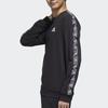 Adidas Sweatshirts Men's Black Crew Neck Moderate Regular GD5448