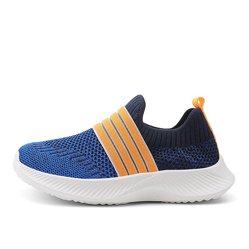 

Детская дышащая сетчатая спортивная обувь Легкие удобные кроссовки для мальчиков и девочек для школы и ходьбы 28