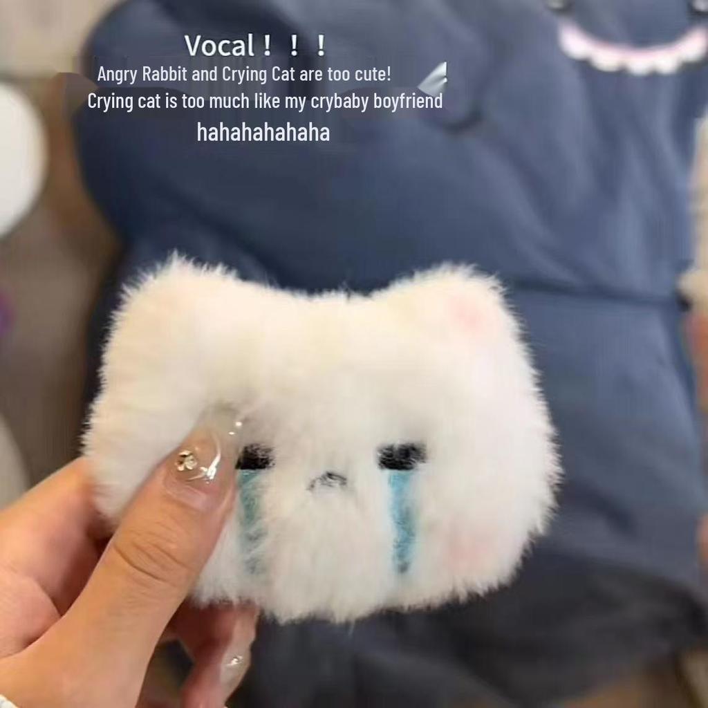 Cute Rabbit Plush Toy Keychain Bag Charm