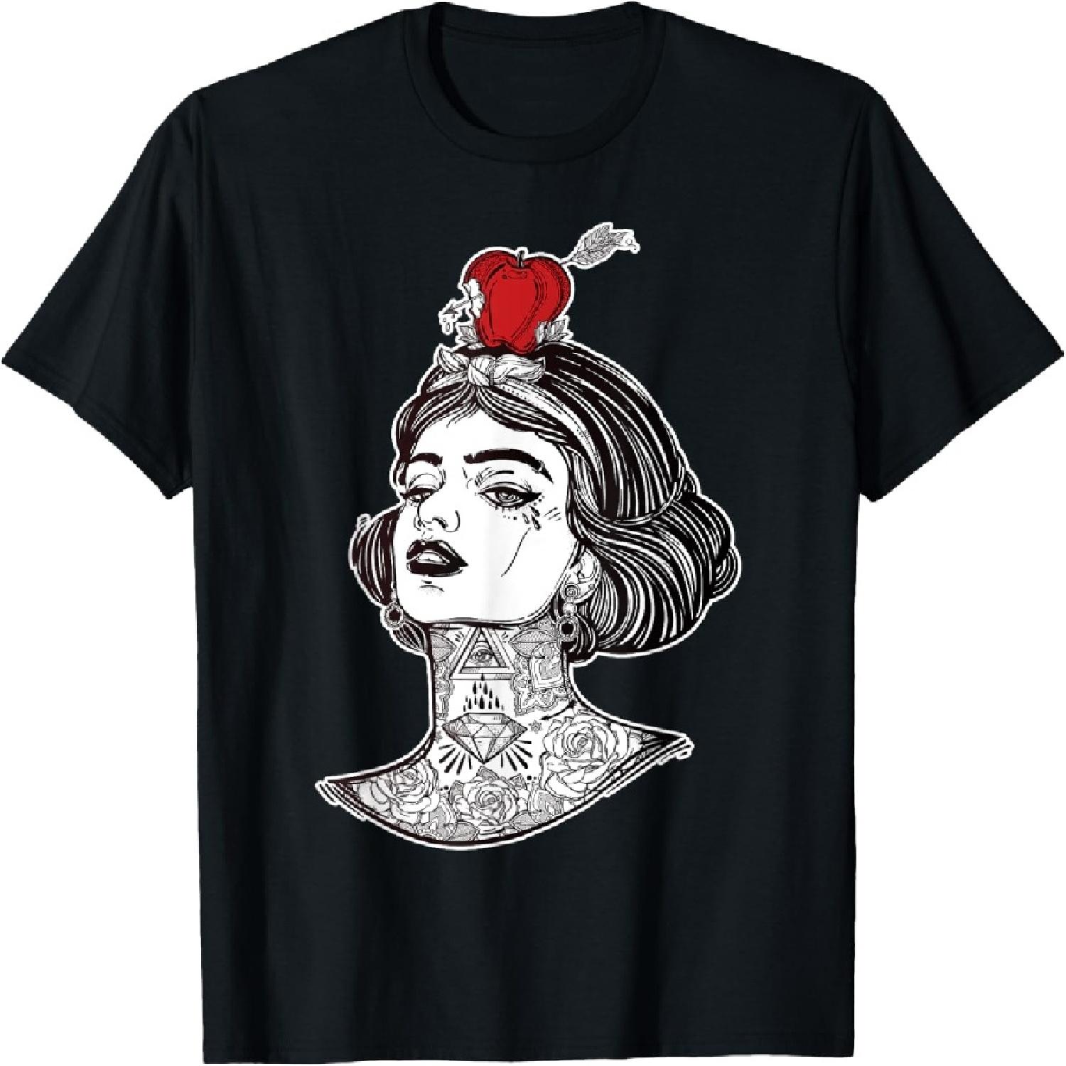 

Red Apple Arrow Aim - William Tell Pin-Up Tattoo T-Shirt XXXXXL