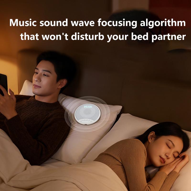 New Pillow Speaker With HIFI Sound Quality Sleep White Noise Digital Display Alarm Timer Multi- Bluetooth Speaker