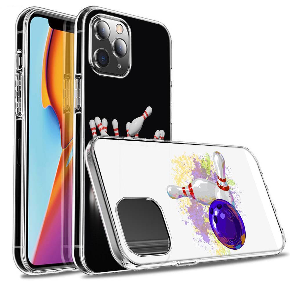 Bowling Entertainment Activities Phone Case For Iphone 16E 15 Pro 14 Plus 17E 16 17 Pro Max Air 11 12 13 Mini Shockproof Capa
