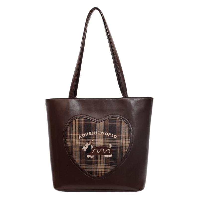 Retro large-capacity armpit bag autumn and winter women's bag 2025 new commuter tote bag fashion single shoulder double shoulder dual-purpose bag