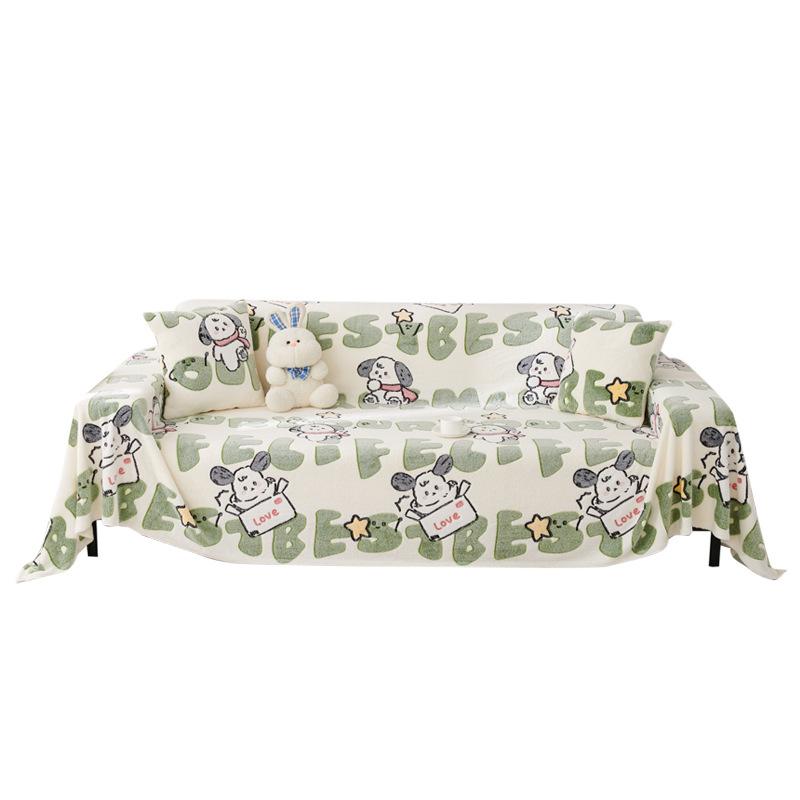 Winter Sofa Towel Office Sofas Cover Blanket Machine Washable Sofa Cushion Multi-Purpose Sofa Cover