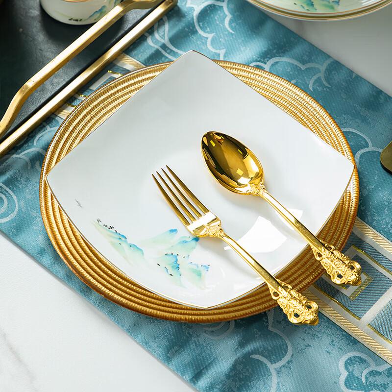 Tao Xianghui 72-Piece Jingdezhen Bone China Dinnerware Set