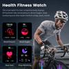 2025 New Outdoor Sports Fitness Smartwatch For Men 1.96 Inch Screen Bluetooth Calling Waterproof Watches Blood Oxygen Reloj Hombre