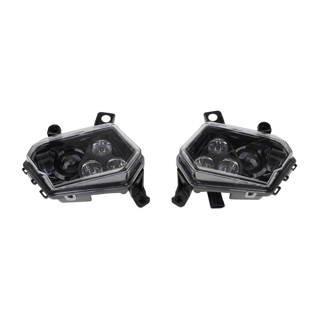 UTV LED Headlight Assembly for Can-Am Maverick X3 Max R RR XDS XRS Turbo DPS 4x4 2017-2025 710004658 710004659 Dirt Bike