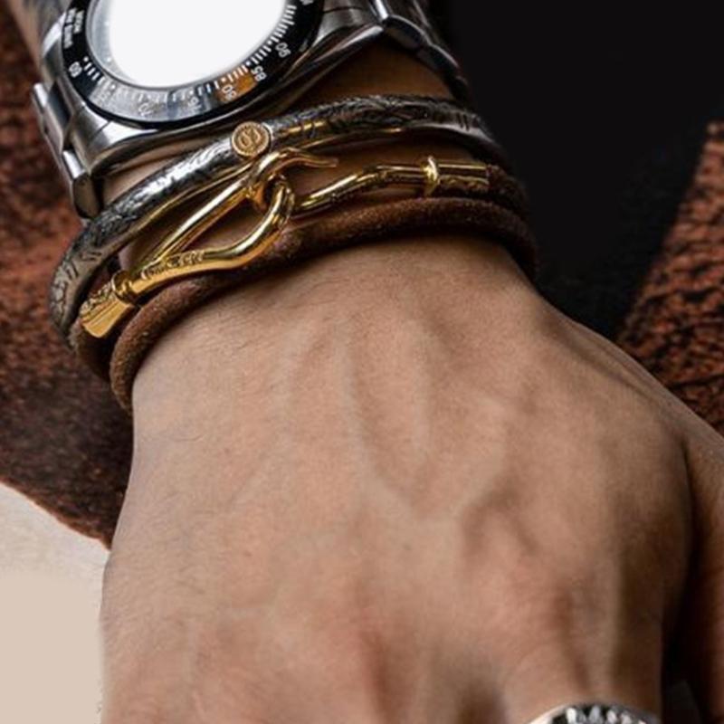 Vintage Engraved Pattern Open Bangle Bracelet Tribal Animal Symbol Wristband Alloy Wrist Jewelry Accessory