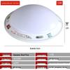Luce di Emergenza LED Minwa 12W Attivata dal Suono per Soffitto
