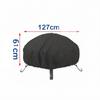 Windproof Patio Firepit Cover Waterproof Gas Firepit Cover NEW Fire Pit Cover  Outdoor