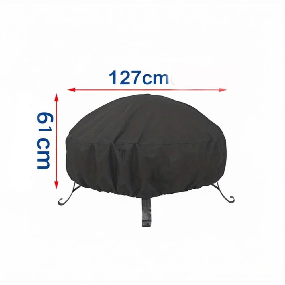 Windproof Patio Firepit Cover Waterproof Gas Firepit Cover NEW Fire Pit Cover  Outdoor