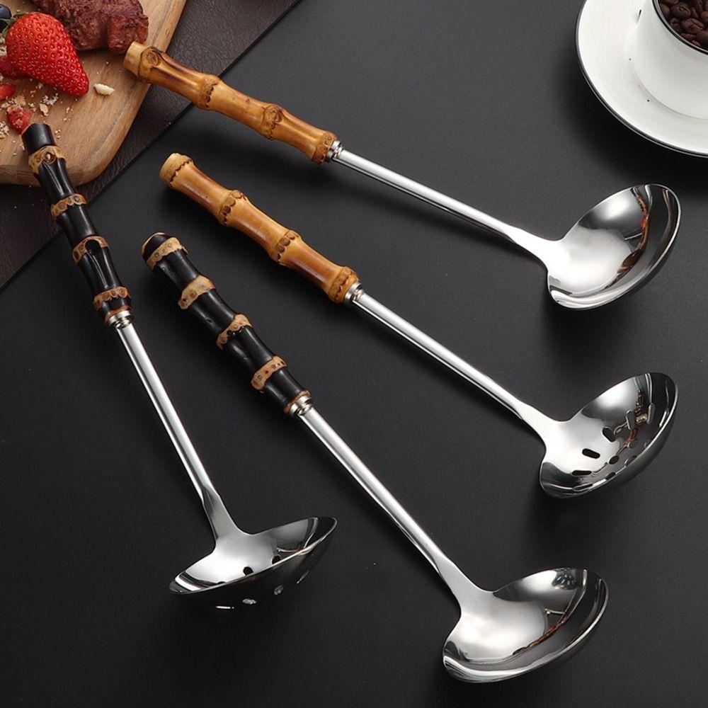 Tableware Small Soup Spoon Stainless Steel Hot Pot Spoon Gifts Slotted Spoons