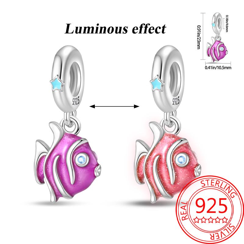 Summer Copper Sea World Kingdom Charm Pendant Beads Fit Charms Original Bracelet For Women Jewelry Making