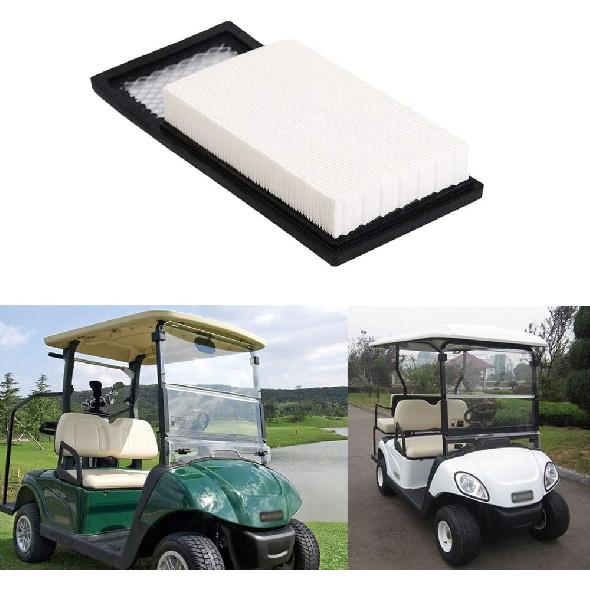 HIFROM 26591G01 Ölfilter mit 72368G01 Luftfilter 72084-G01 Kraftstofffilter Zündkerzen-Kit Kompatibel mit EZGO TXT, Medalist 4 Takt 295cc / 350cc